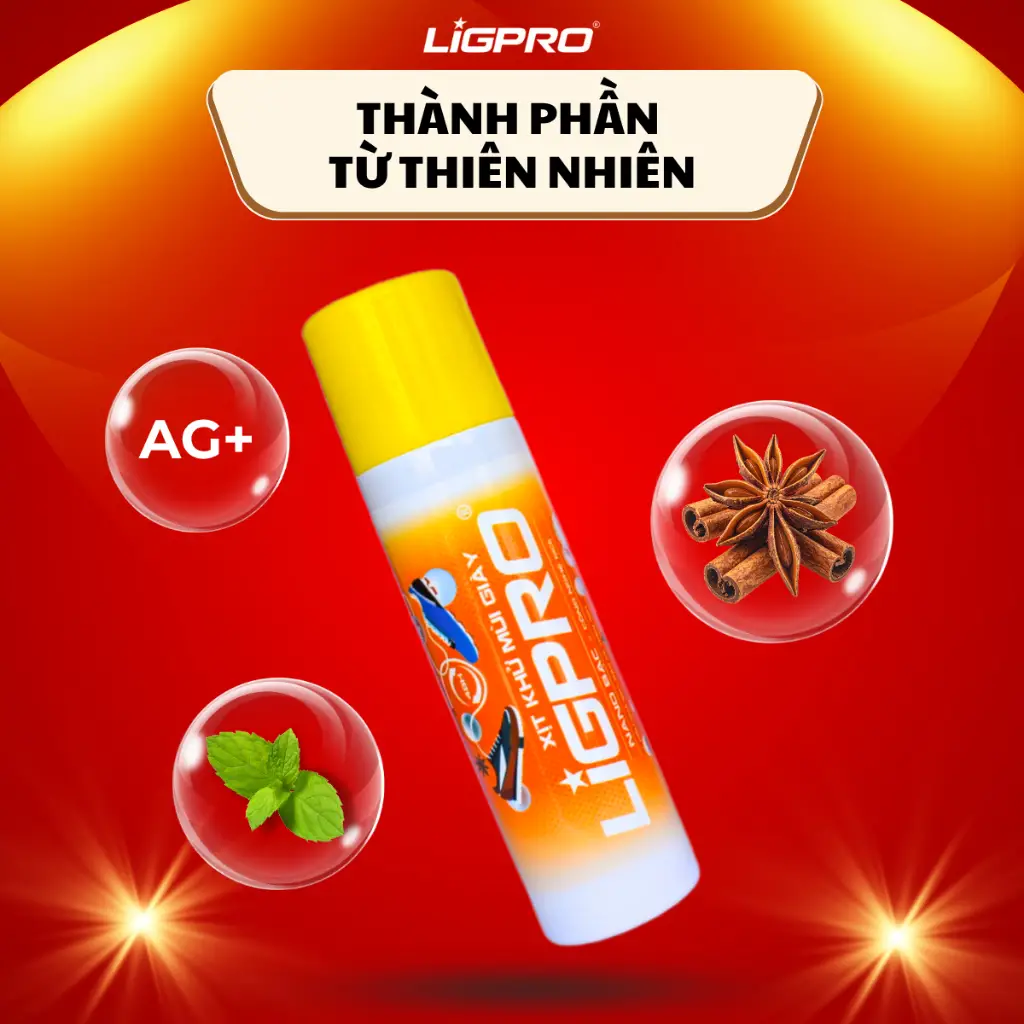 Xịt Khử Mùi Giày Ligpro 200ml