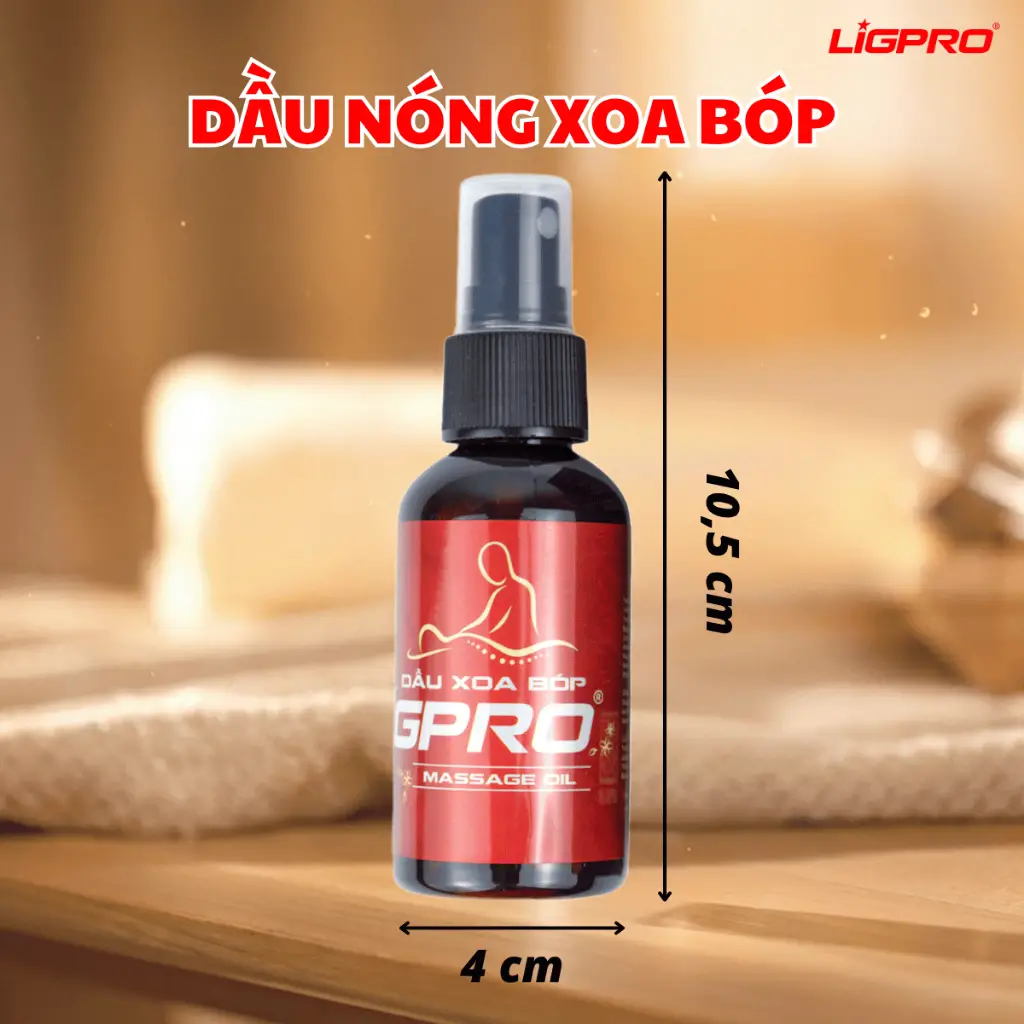 Dầu Xoa Bóp Ligpro 50ml