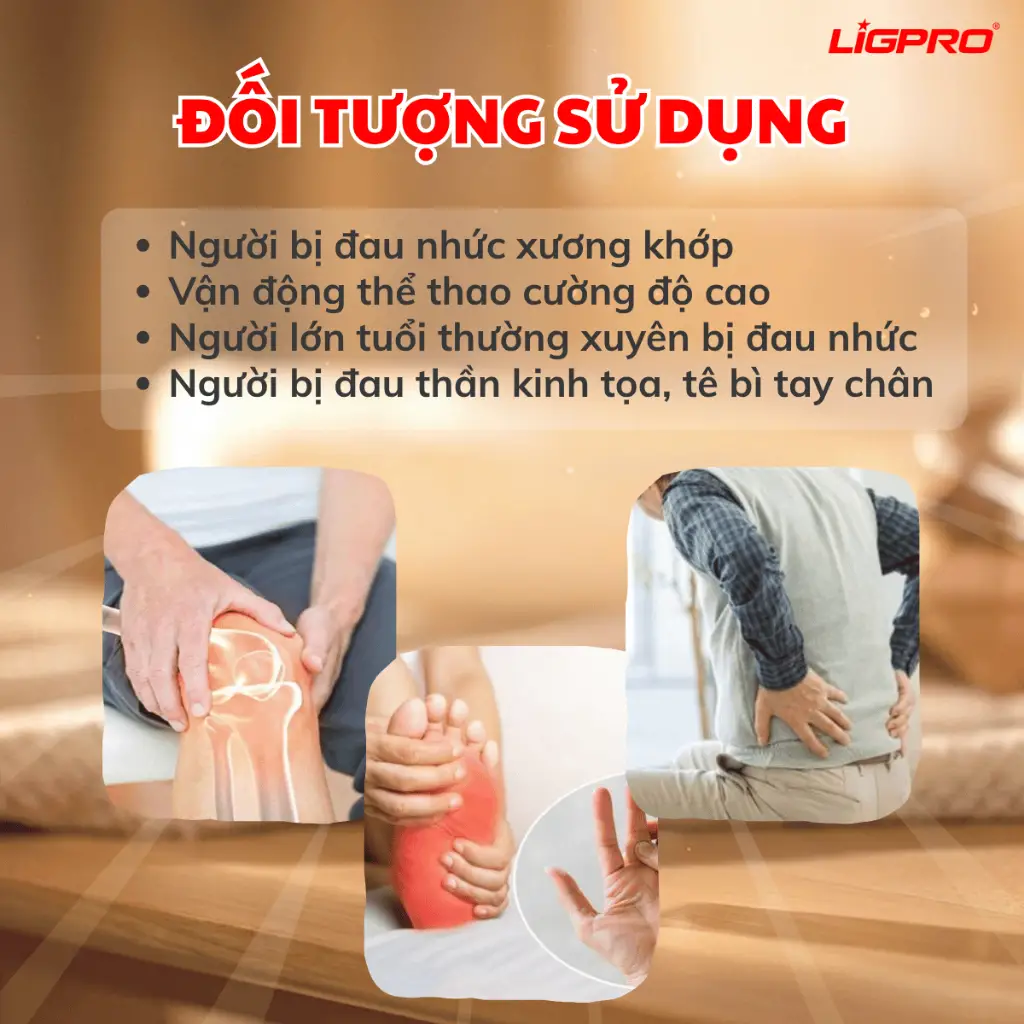 Dầu Xoa Bóp Ligpro 50ml