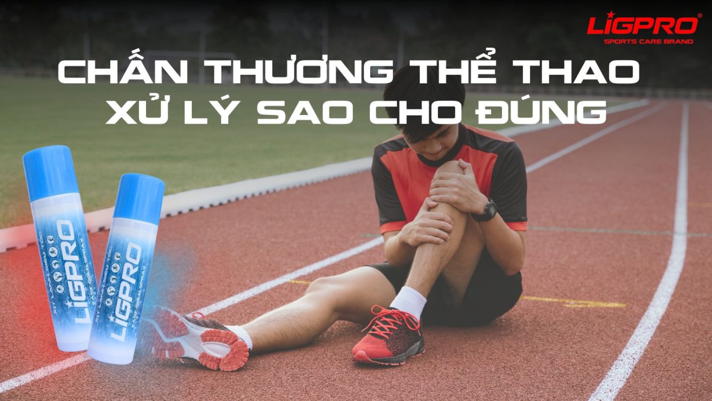 “Bỏ túi” các bước xử lý chấn thương thể thao cơ bản tại chỗ
