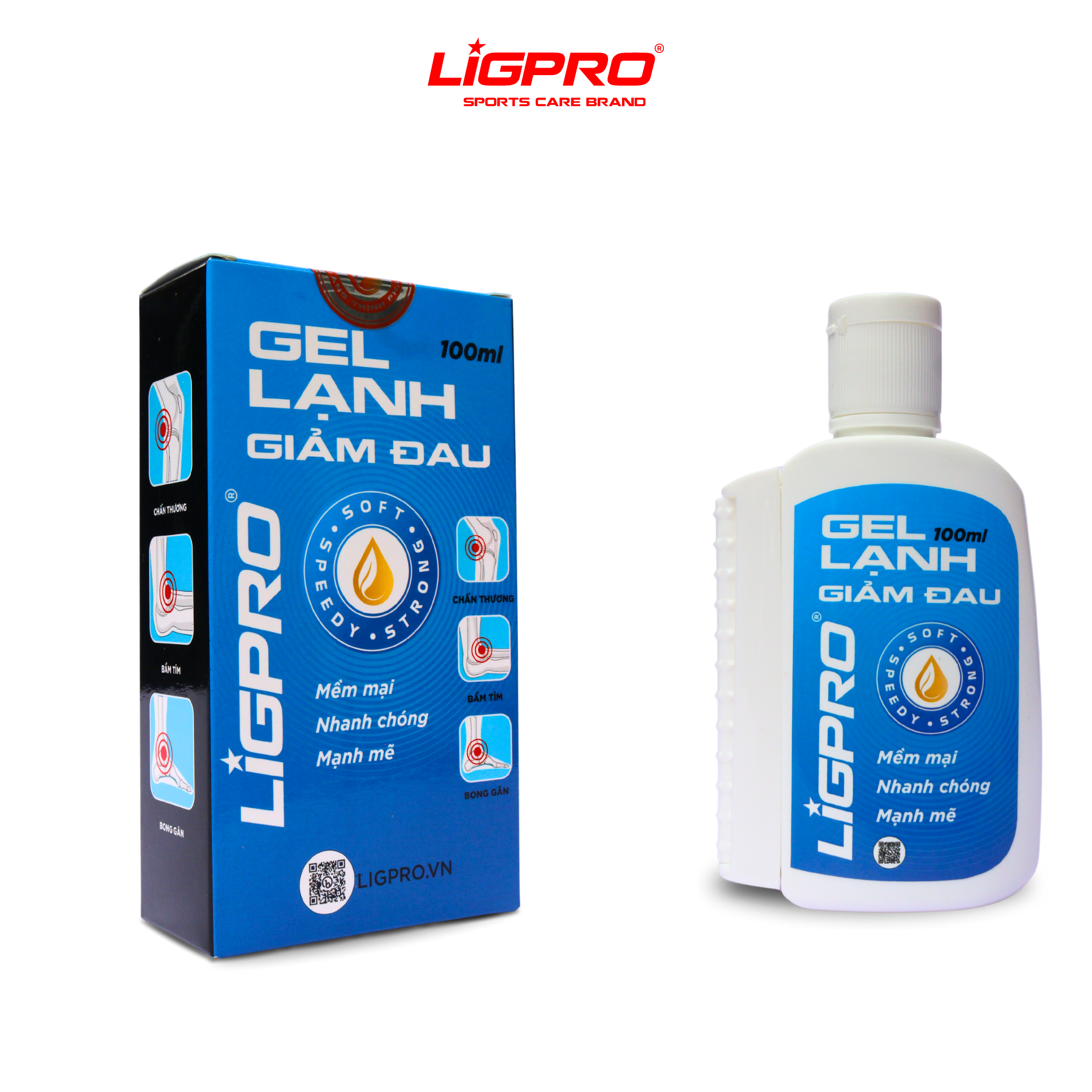 GEL LẠNH GIẢM ĐAU LIGPRO