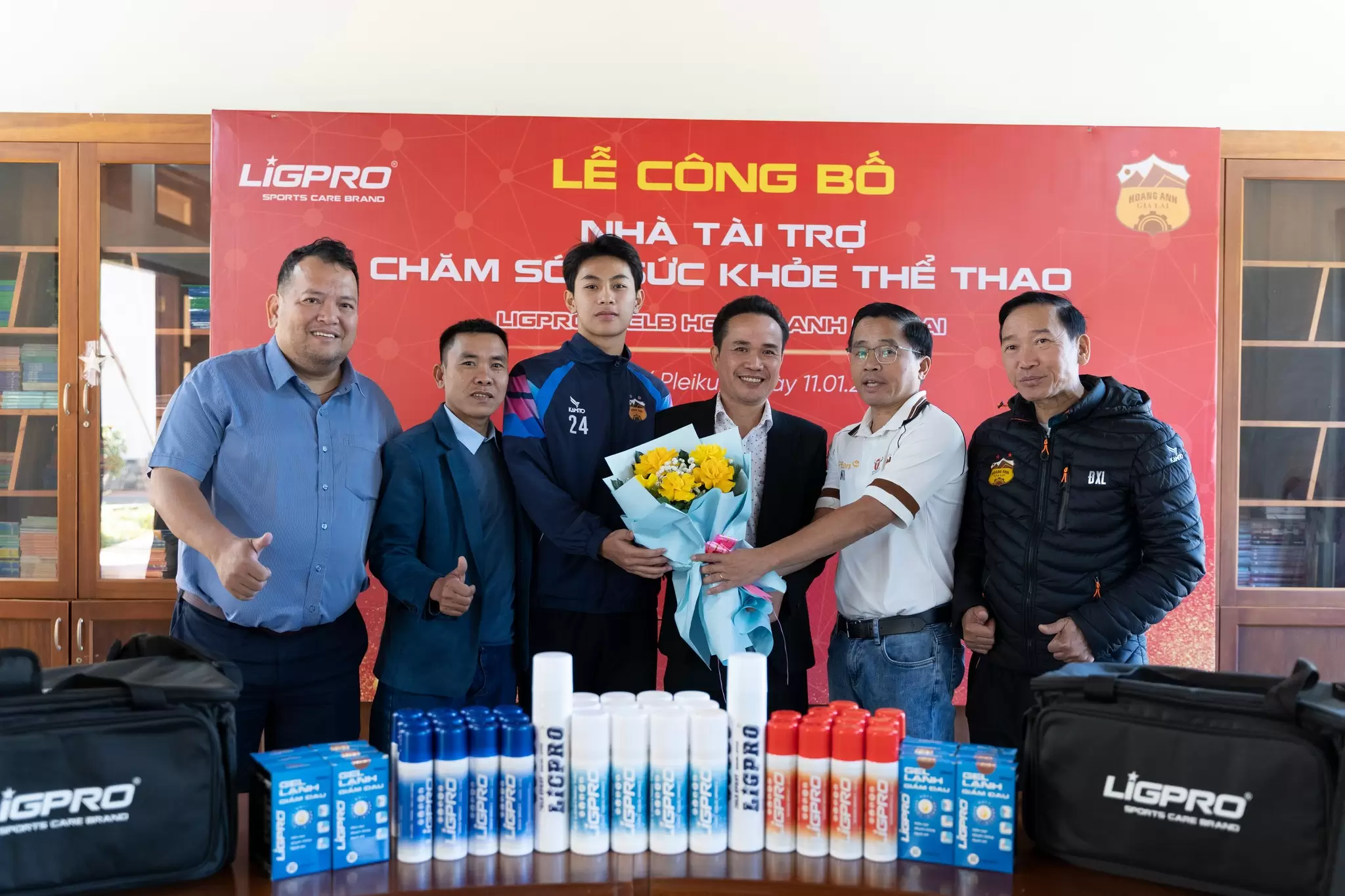 Năm Thứ Ba Hợp Tác Giữa LIGPRO và Câu Lạc Bộ Hoàng Anh Gia Lai