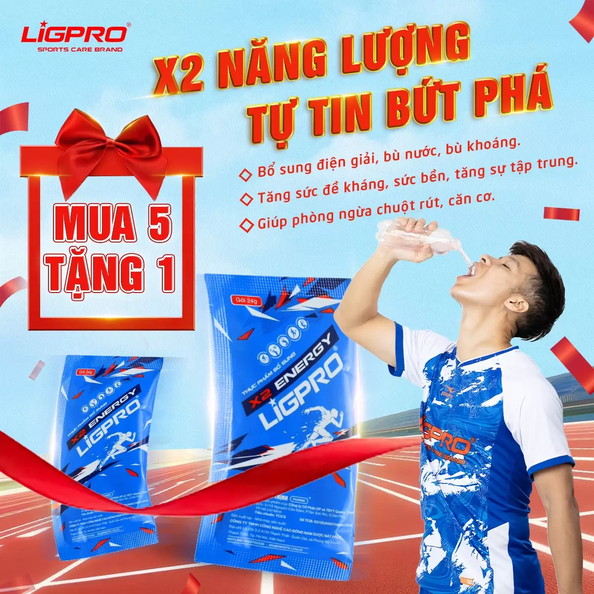 Mua 5 X2 tặng 1 X2