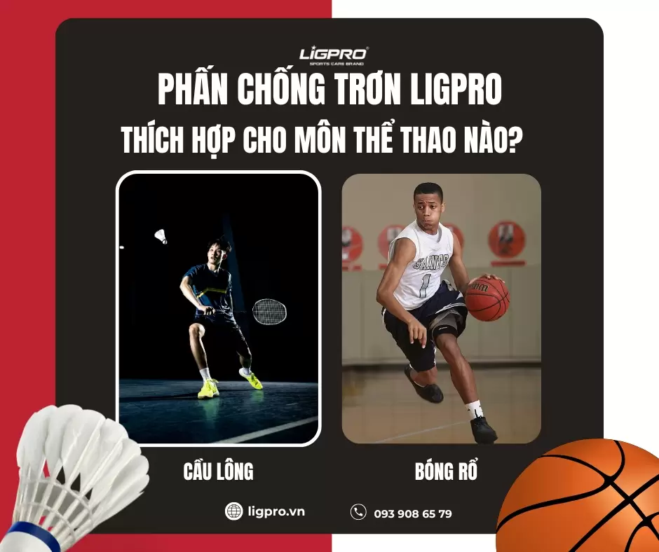 Phấn Chống Trơn Ligpro Phù Hợp Với Môn Thể Thao Nào?