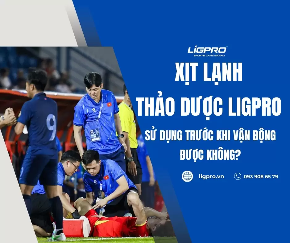 Xịt Lạnh Thảo Dược Ligpro Có Sử Dụng Trước Khi Vận Động Được Không?
