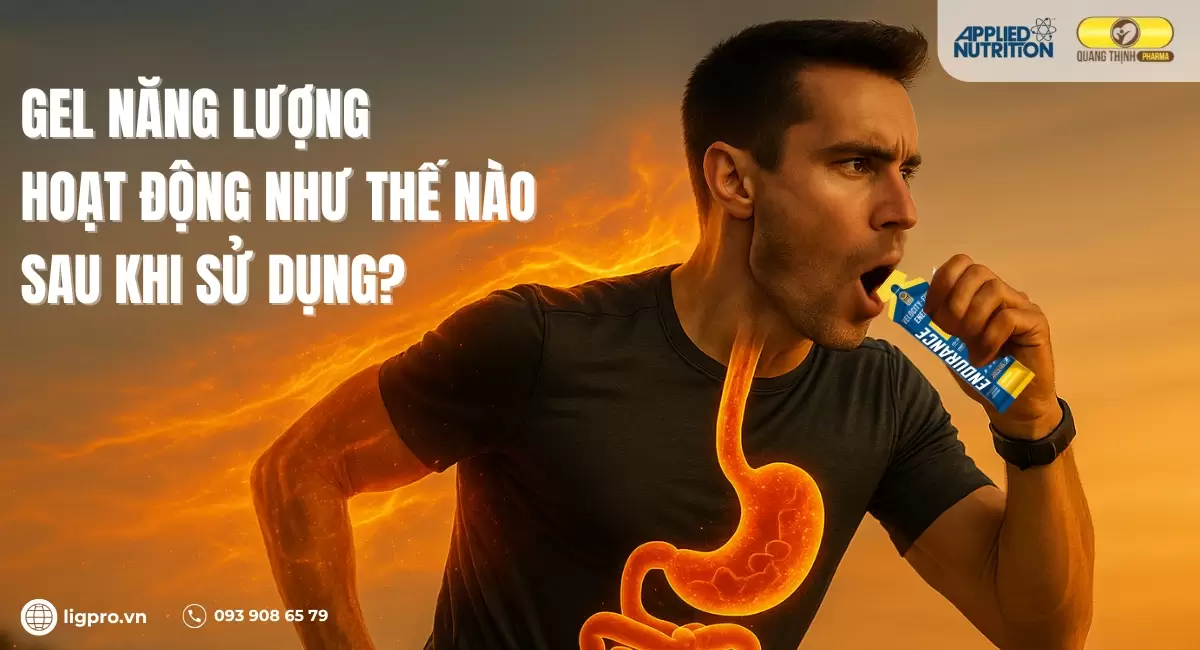 Gel Năng Lượng hoạt động khi sử dụng? Cách tăng cường hiệu suất cho vận động viên