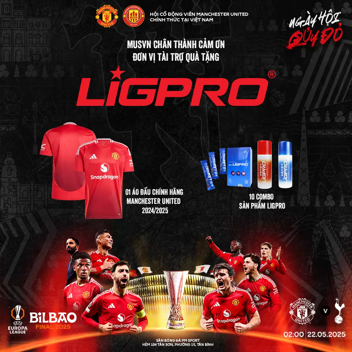 Ligpro Hân Hạnh Đồng Hành Cùng Ngày Hội Quỷ Đỏ by MUSVN(21/05/2025)