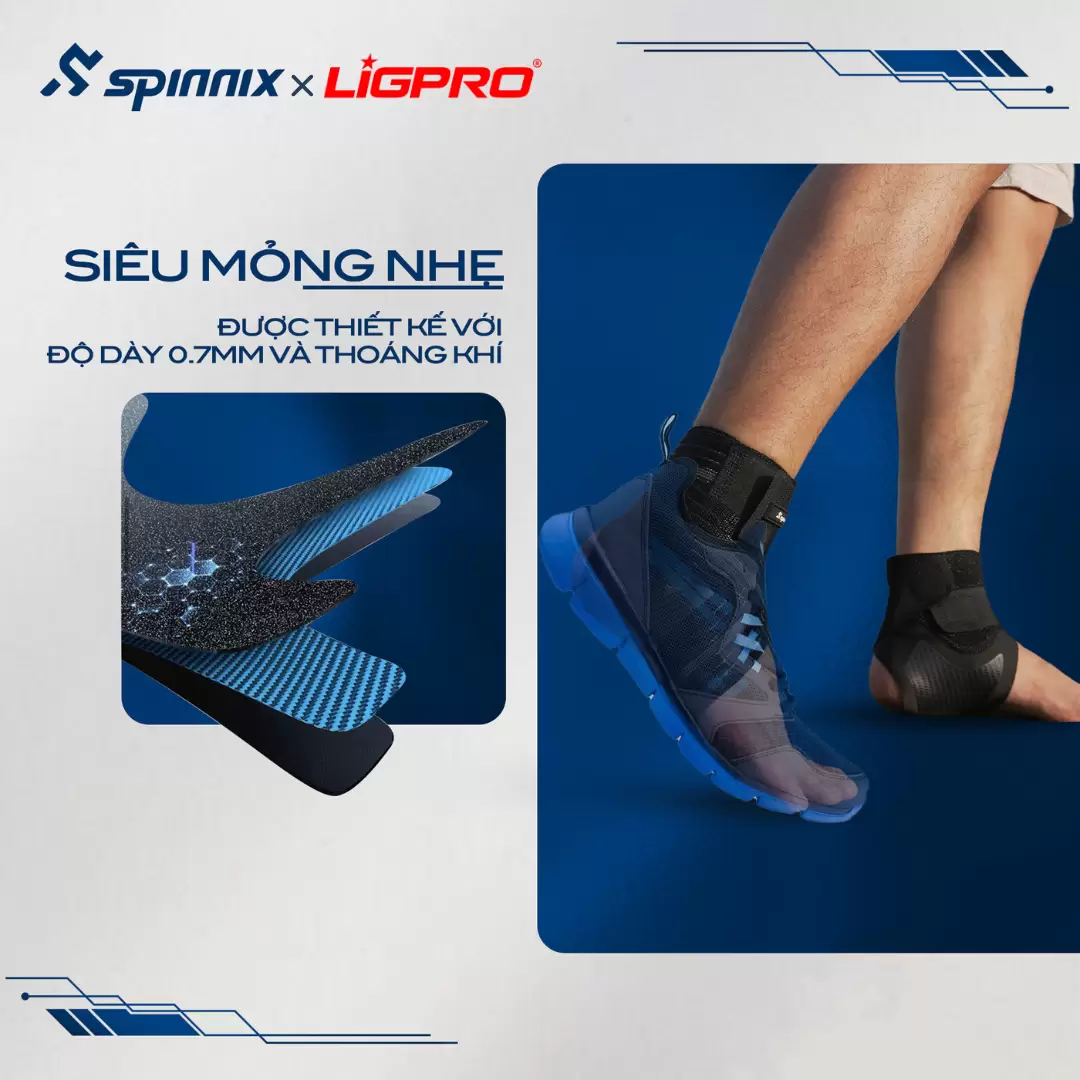 công dụng của bó cổ chân ArmorX
