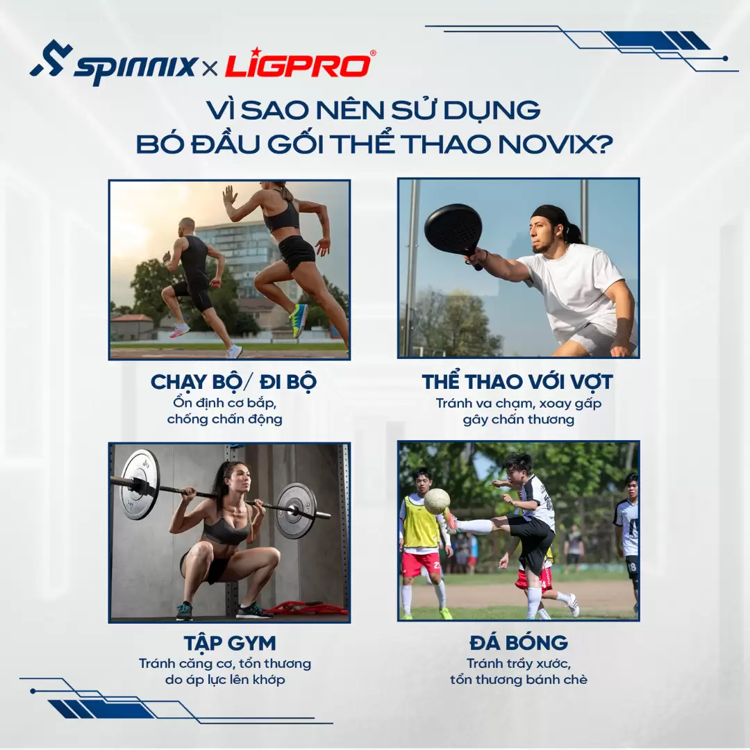 tại sao nên chọn bó gối Novix