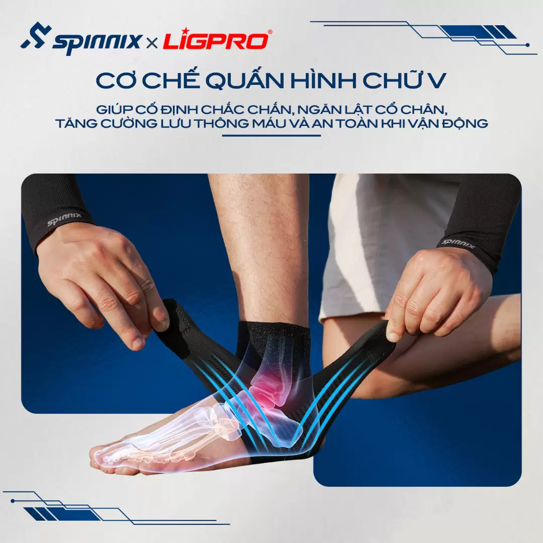 công dụng của bó cổ chân ArmorX