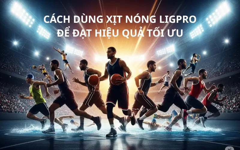 Hướng dẫn cách sử dụng xịt nóng Ligpro đúng chuẩn