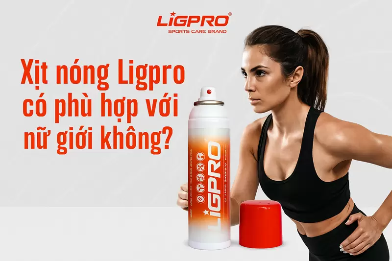 Xịt nóng Ligpro có dành cho nữ không?