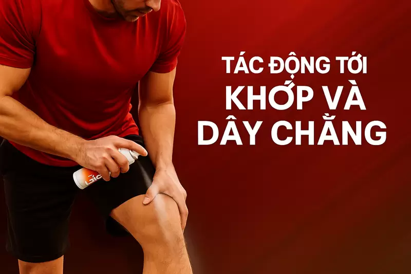 Bật mí cách xịt nóng thể thao giúp cơ được làm ấm hiệu quả