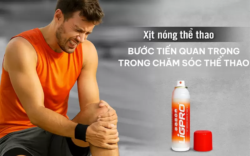 Xịt nóng thể thao: Bước tiến quan trọng trong chăm sóc thể thao