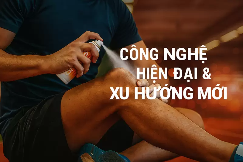 Xịt nóng thể thao: Bước tiến quan trọng trong chăm sóc thể thao