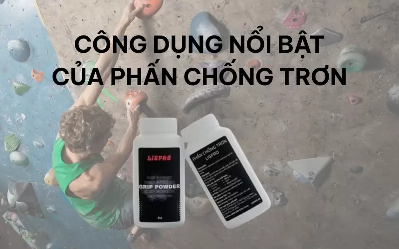 Phấn chống trơn – Bí quyết nhỏ giúp cầm nắm chắc chắn hơn