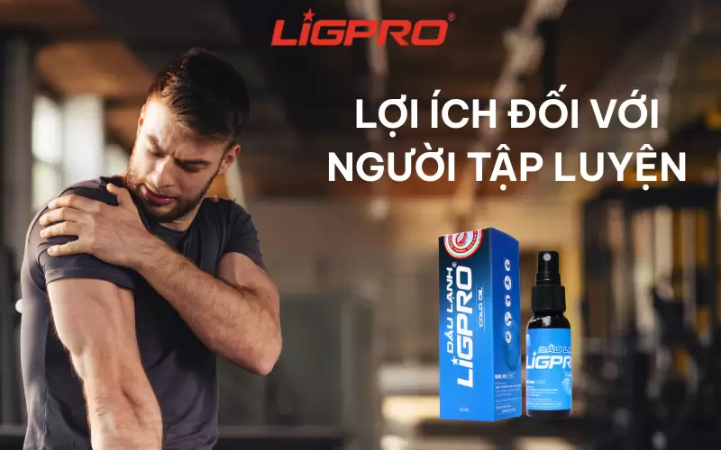 Dầu lạnh thể thao và lợi ích ít ai biết cho người tập luyện