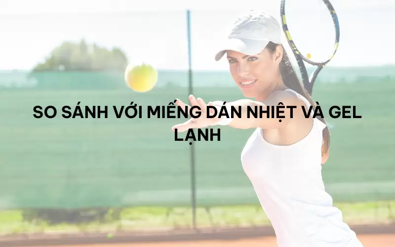 So sánh băng khuỷu tay thể thao với các liệu pháp hỗ trợ khác