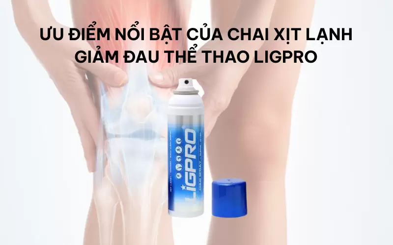 Cách xịt lạnh giảm đau kèm giảm viêm giúp vận động viên tự tin