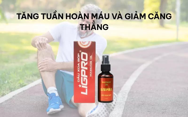 Cách dầu nóng thể thao làm ấm cơ thể và giảm đau nhức hiệu quả