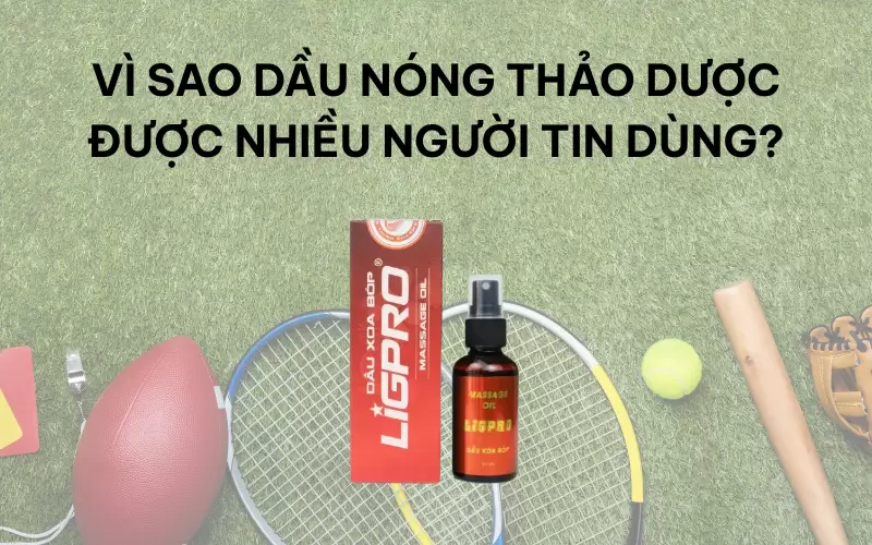 Dầu nóng thể thao và vai trò trong khởi động trước tập luyện