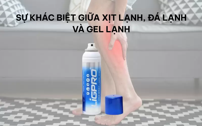 Sự thật thú vị về khả năng giảm đau nhanh của xịt lạnh thể thao