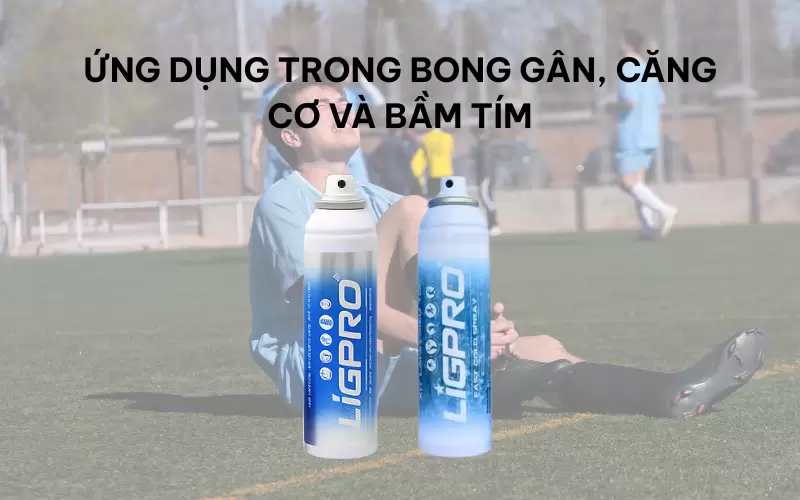 Xịt lạnh thể thao – giải pháp sơ cứu hiệu quả cho chấn thương