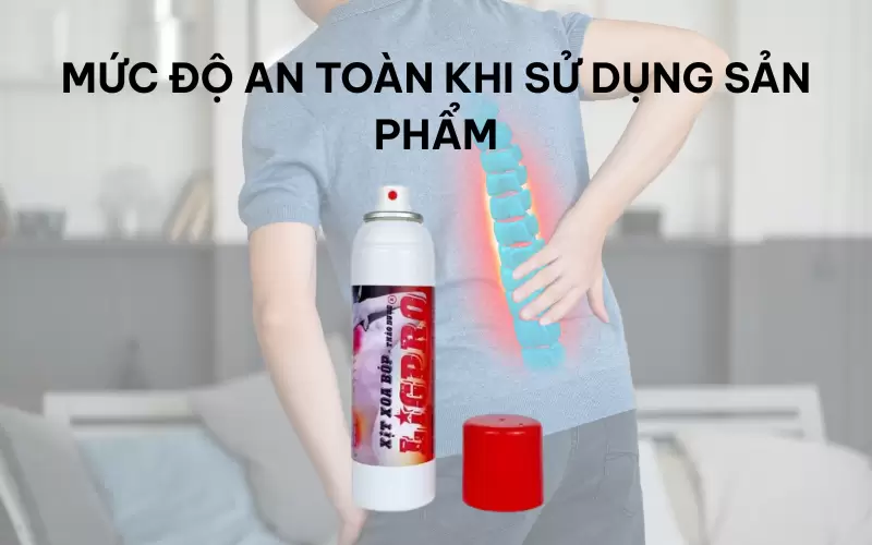 Lưu ý an toàn và các tác dụng phụ khi dùng xịt xoa bóp