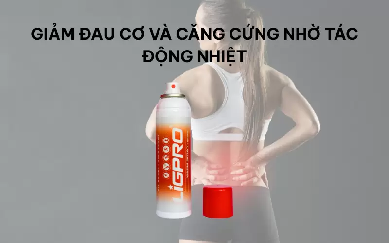 Xịt nóng thể thao và lợi ích sinh học ít người biết đến