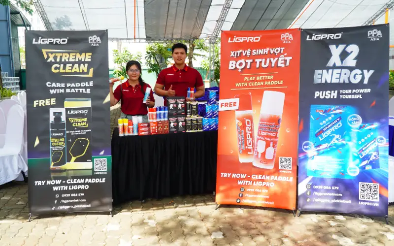 Hoạt động gian hàng Ligpro tại PPA Tour Asia – Vietnam Cup 2025