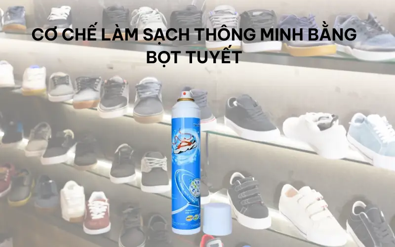 Xịt vệ sinh giày sneaker Ligpro – giữ đôi giày luôn sạch như mới