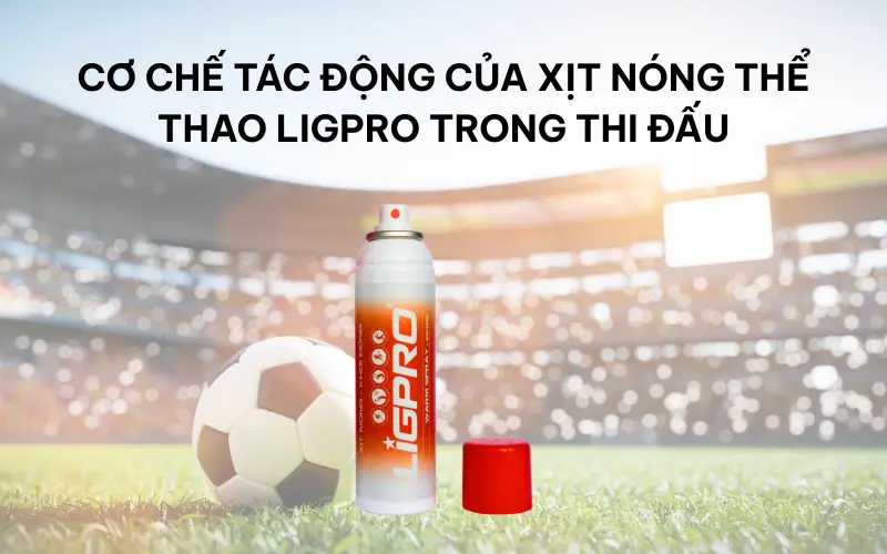 Vai trò của xịt nóng thể thao trong thi đấu chuyên nghiệp