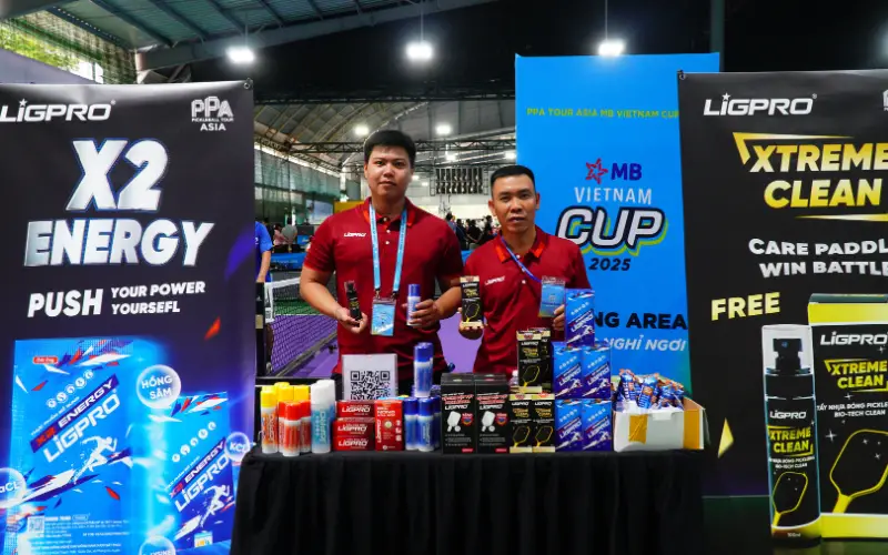 Hoạt động gian hàng Ligpro tại PPA Tour Asia – Vietnam Cup 2025