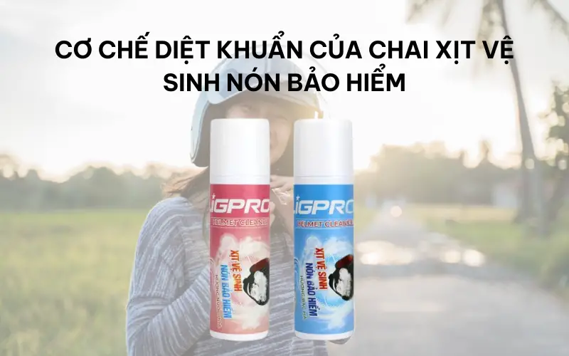 Bí quyết loại bỏ vi khuẩn và mùi hôi trong nón bảo hiểm hiệu quả