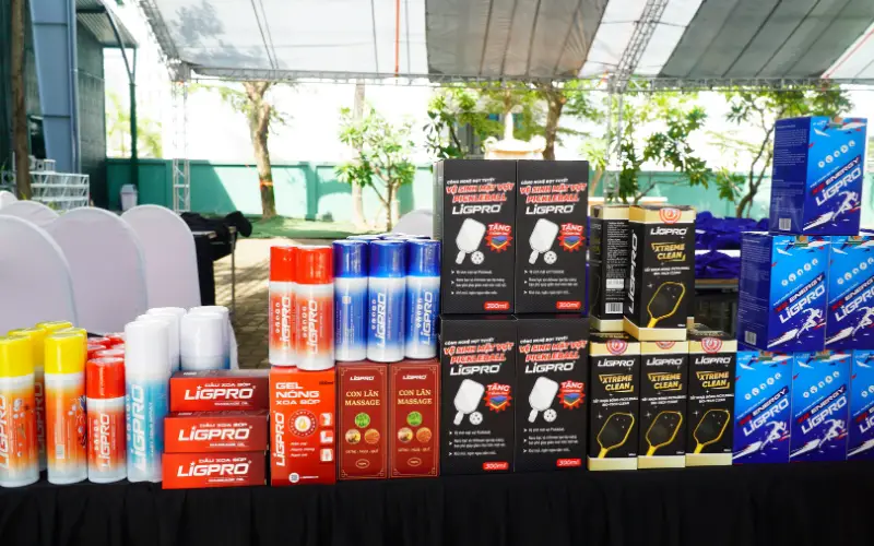 Hoạt động gian hàng Ligpro tại PPA Tour Asia – Vietnam Cup 2025