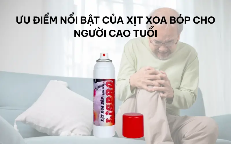 Xịt xoa bóp – Giải pháp hỗ trợ xương khớp hiệu quả cho người già