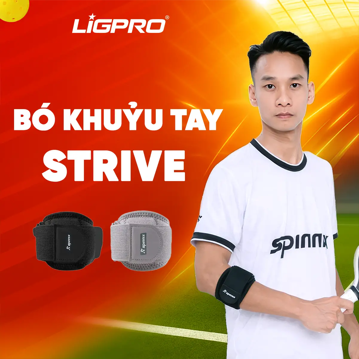 Băng Đô Thể Thao Spinnix Snow – Thấm Hút Mồ Hôi, Co Giãn Thoải Mái, Không Tuột