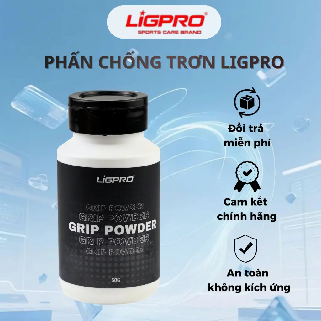 Phấn chống trơn Ligpro – Giải pháp hỗ trợ chống trơn tay hiệu quả cho người chơi thể thao