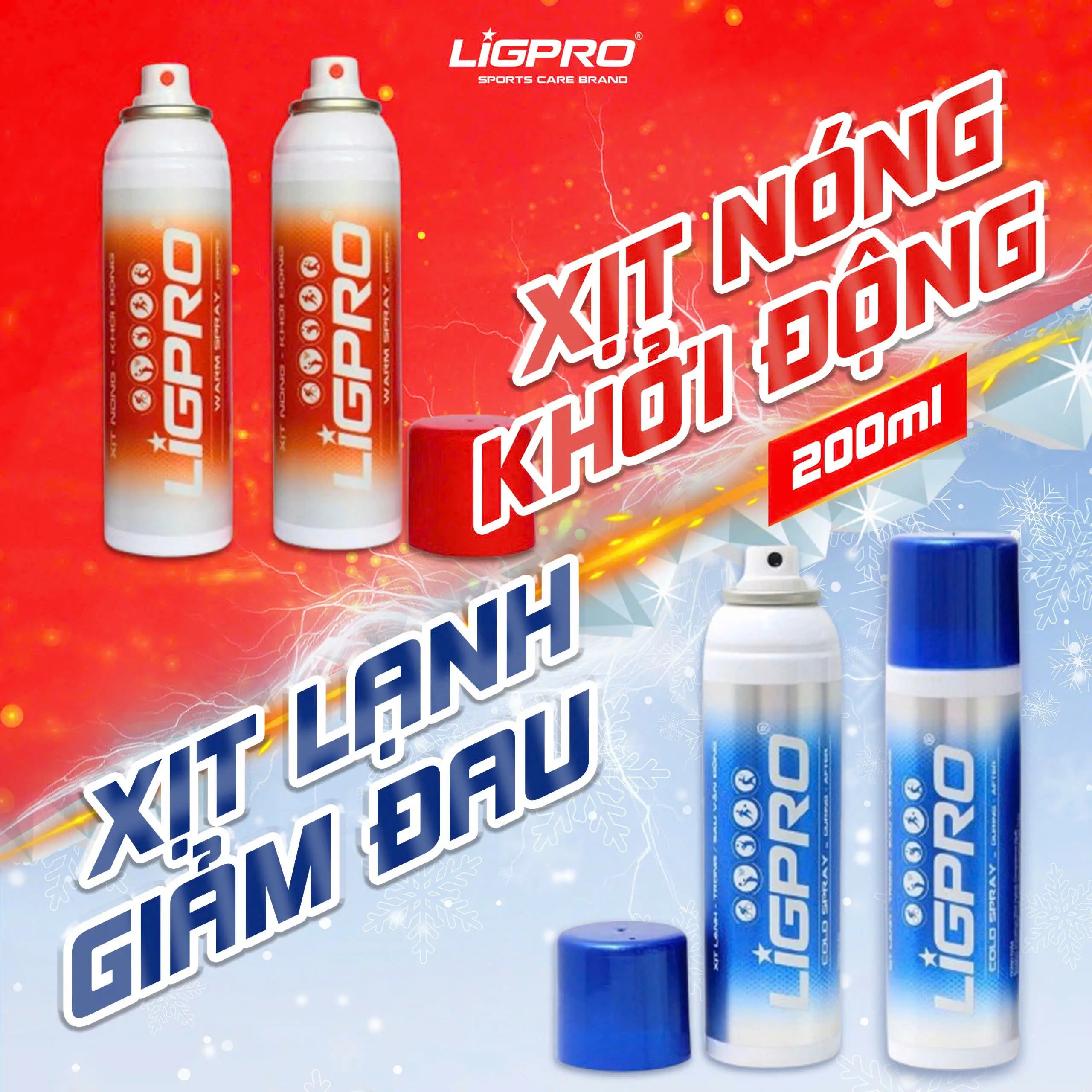 Tại sao Combo Ligpro là lựa chọn số 1 của Vận động viên chuyên nghiệp?
