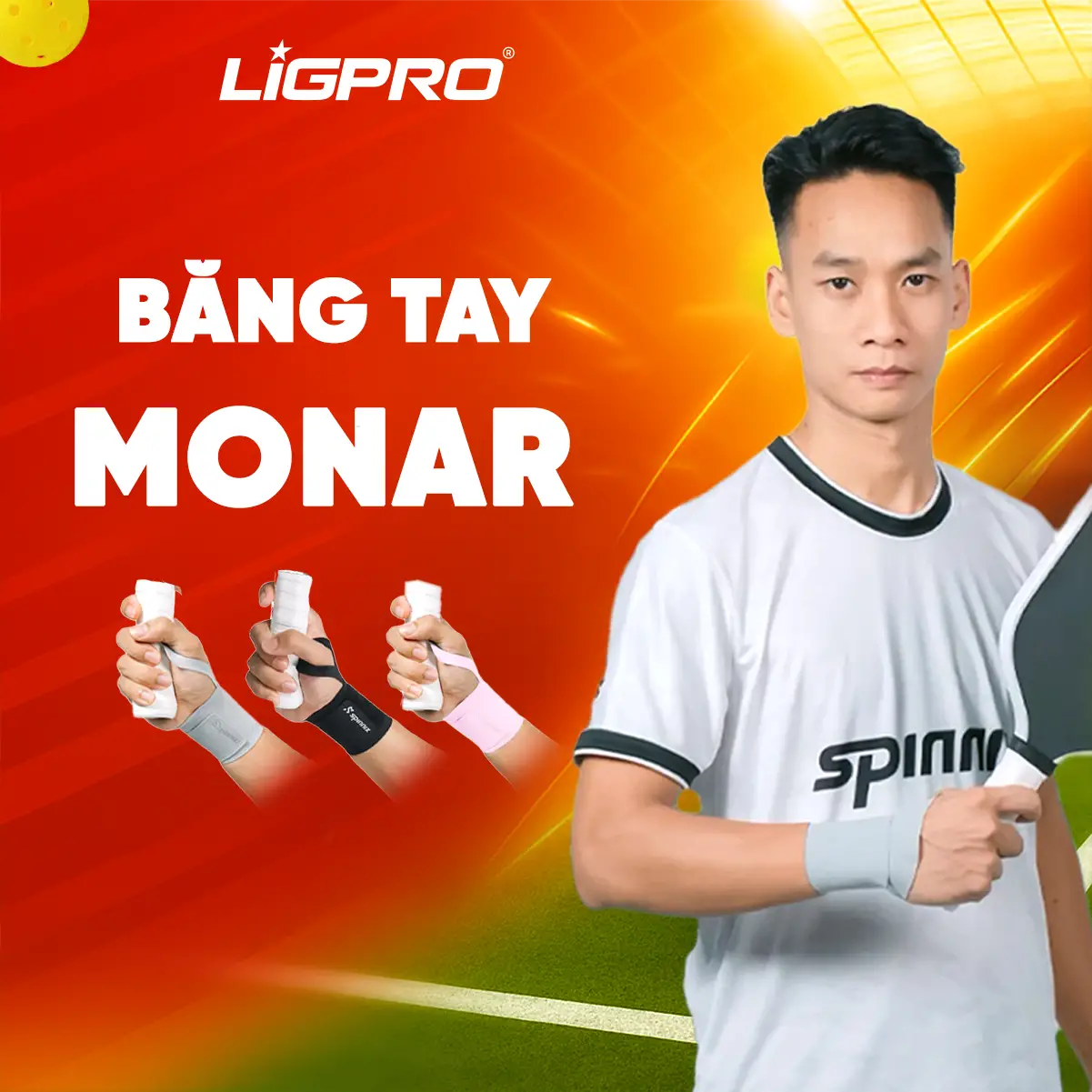 Băng Đô Thể Thao Spinnix Snow – Thấm Hút Mồ Hôi, Co Giãn Thoải Mái, Không Tuột