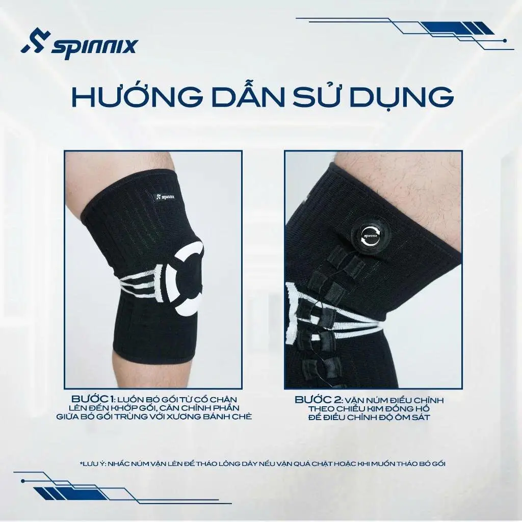 ligpro-vn-lryRHdaSe7 Bó Gối Thể Thao Cao Cấp Spinnix Spark – Công Nghệ BOA Điều Chỉnh Độ Nén Linh Hoạt