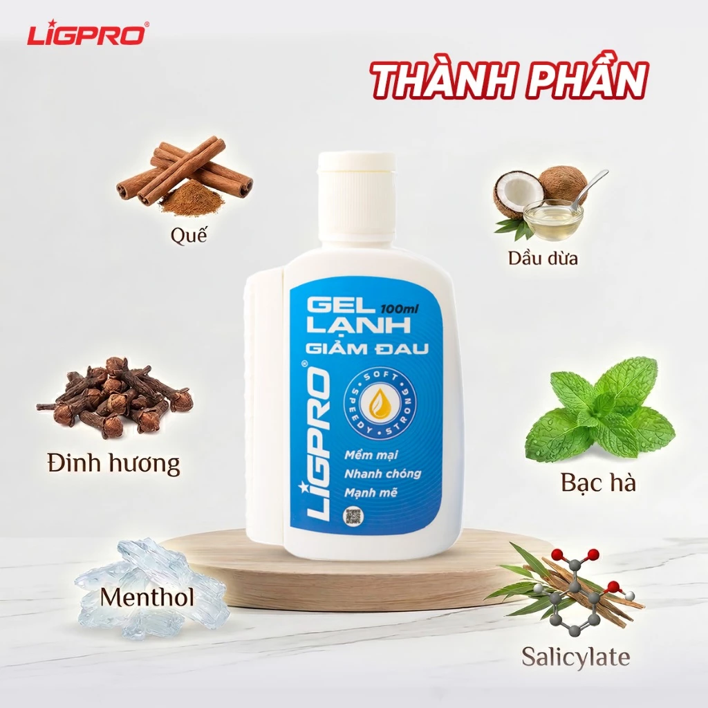 Gel Lạnh Giảm Đau Ligpro 100ml – Giải Pháp Đột Phá Trong Điều Trị Chấn Thương Thể Thao Và Hồi Phục Cơ Bắp Chuyên Sâu