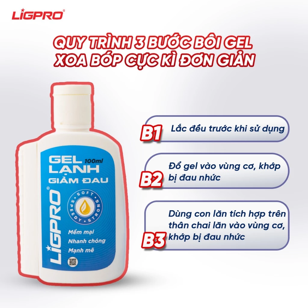 Gel Lạnh Giảm Đau Ligpro 100ml – Giải Pháp Đột Phá Trong Điều Trị Chấn Thương Thể Thao Và Hồi Phục Cơ Bắp Chuyên Sâu