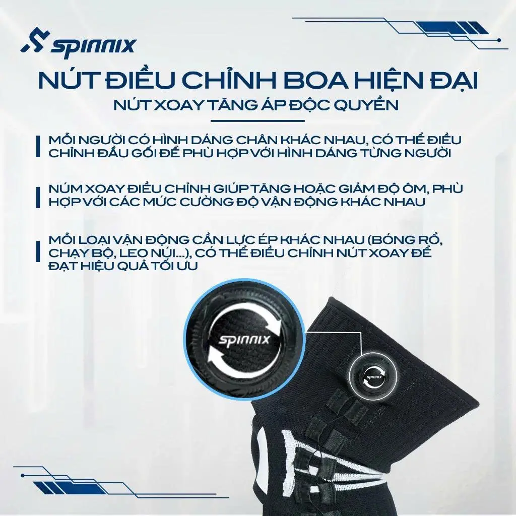 ligpro-vn-xP1JzrW4QJ Bó Gối Thể Thao Cao Cấp Spinnix Spark – Công Nghệ BOA Điều Chỉnh Độ Nén Linh Hoạt