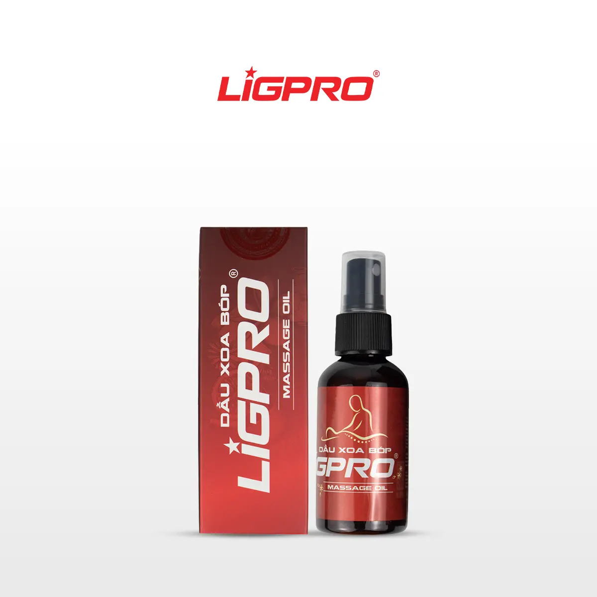 Combo Bình Xịt Thể Thao Ligpro (160ml/200ml): Xịt Nóng Khởi Động + Xịt Lạnh Giảm Đau