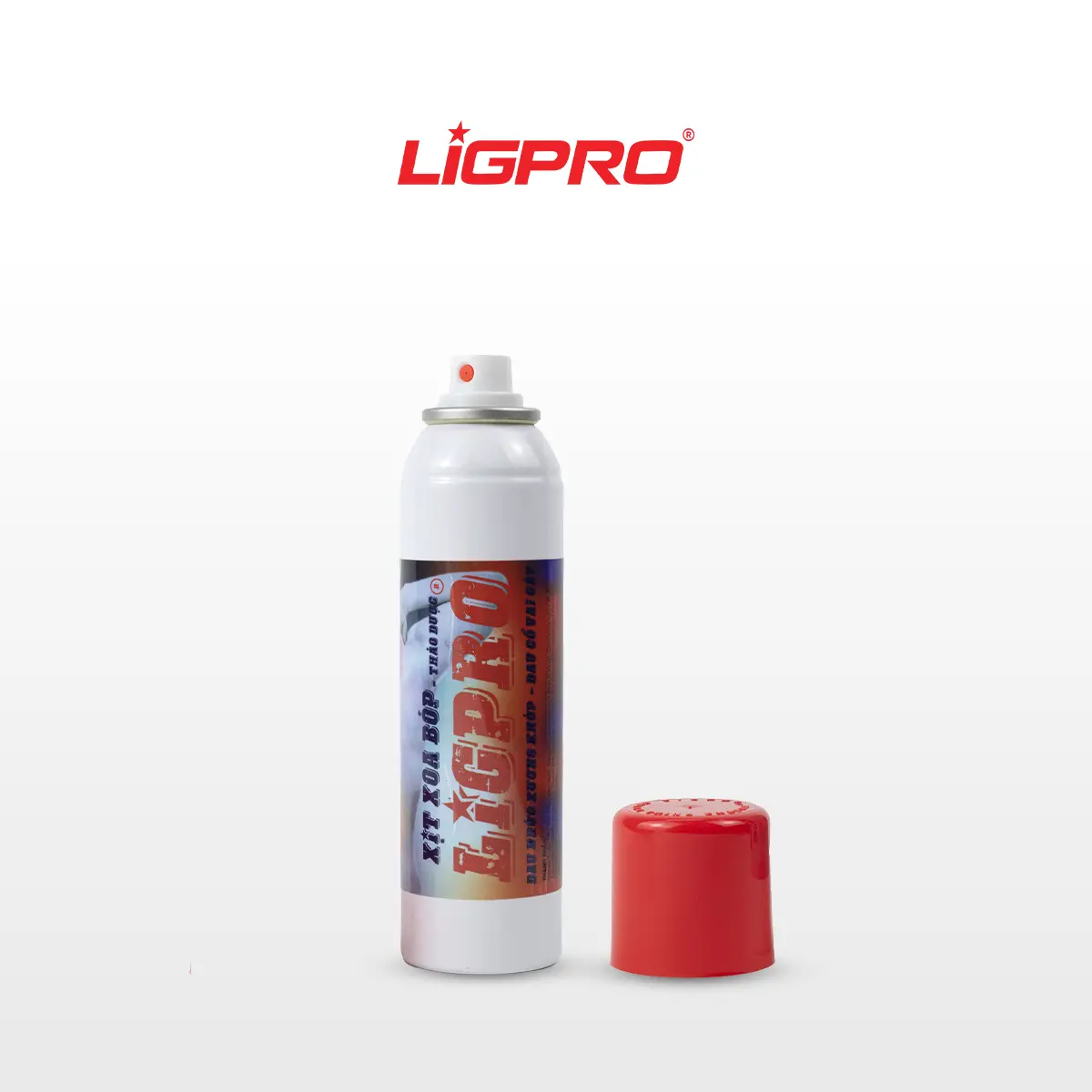 Combo Bình Xịt Thể Thao Ligpro (160ml/200ml): Xịt Nóng Khởi Động + Xịt Lạnh Giảm Đau