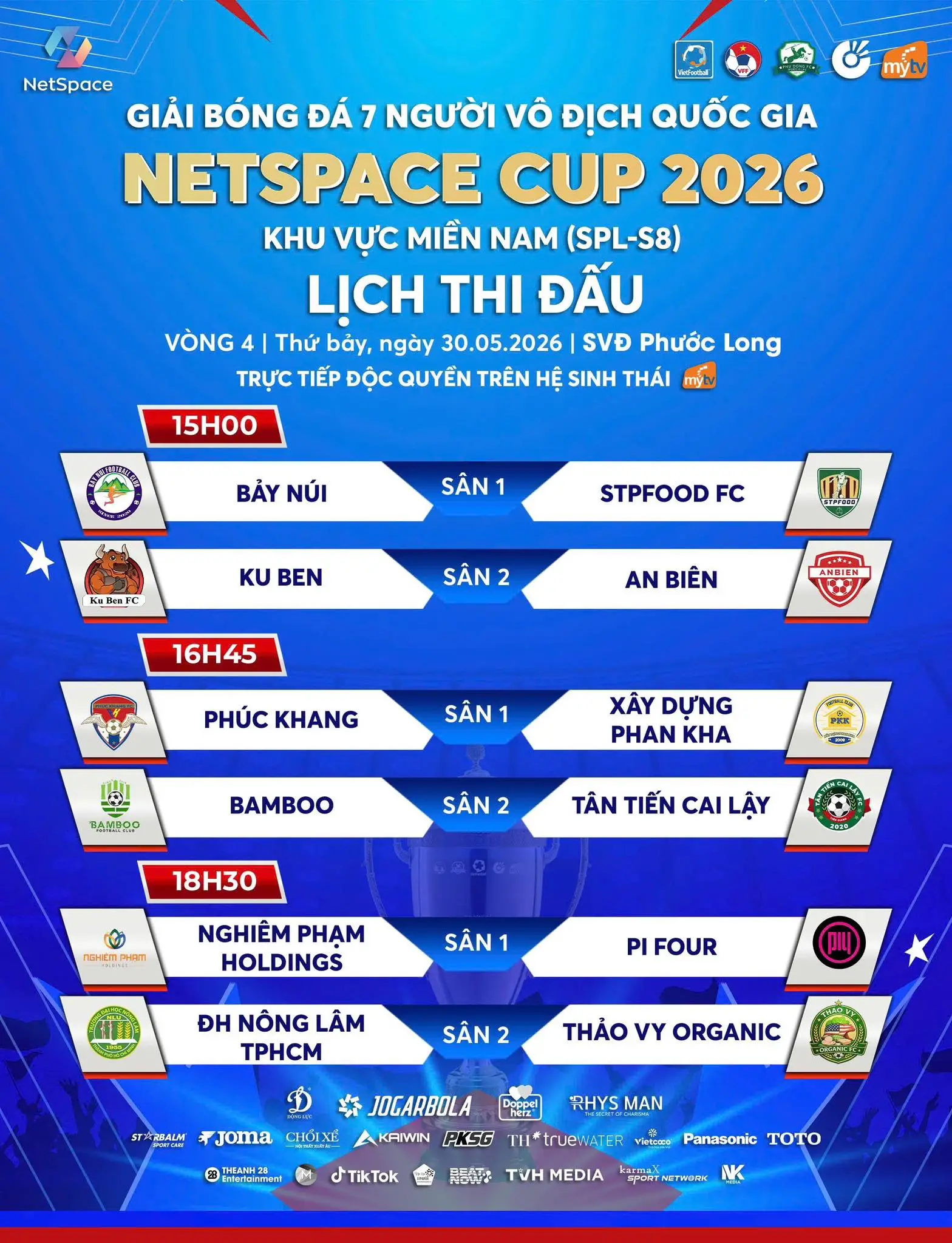 Vòng 4 SPL-S8: Khúc Cua Bản Lề Và Cuộc Đua Tách Top Nghẹt Thở