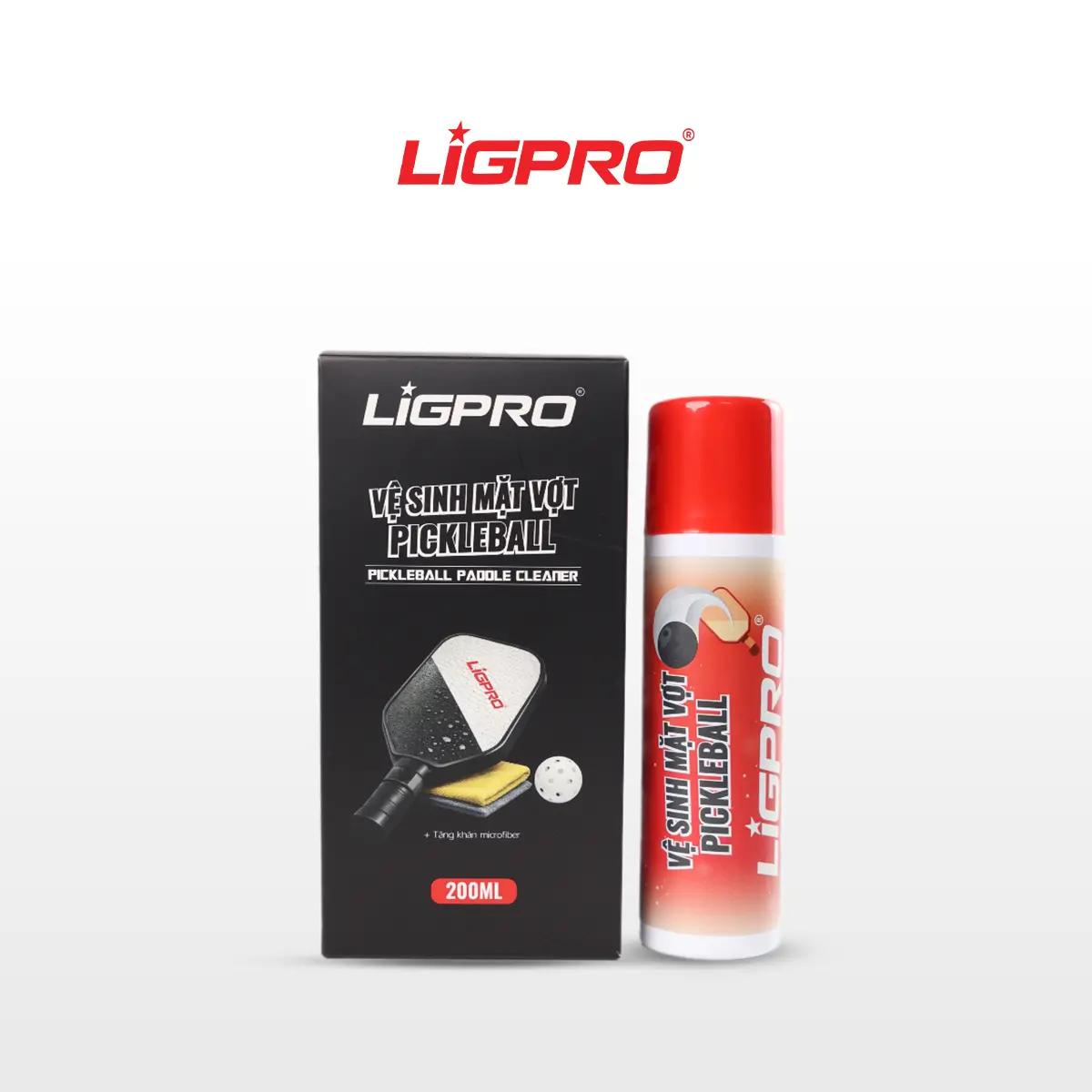Combo Bình Xịt Thể Thao Ligpro (160ml/200ml): Xịt Nóng Khởi Động + Xịt Lạnh Giảm Đau