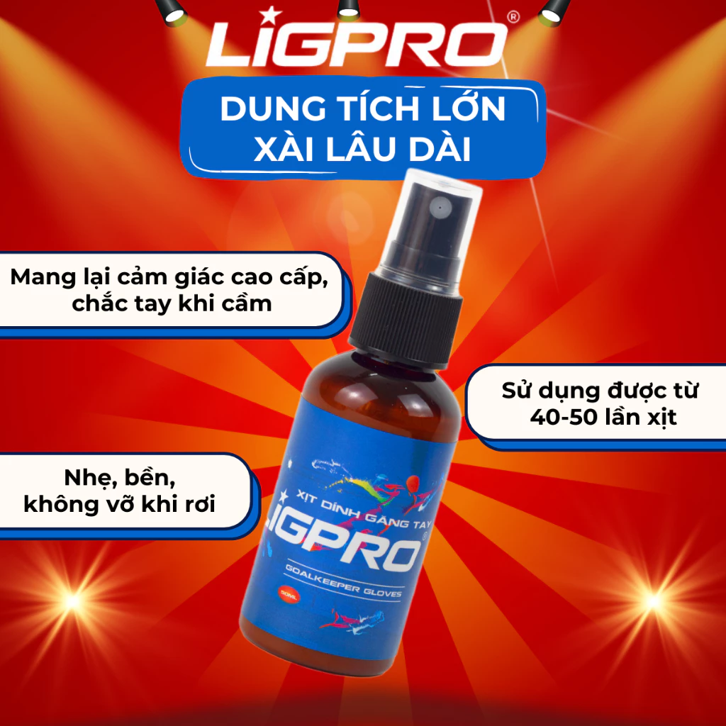 Xịt Găng Tay Thủ Môn Ligpro 50ml