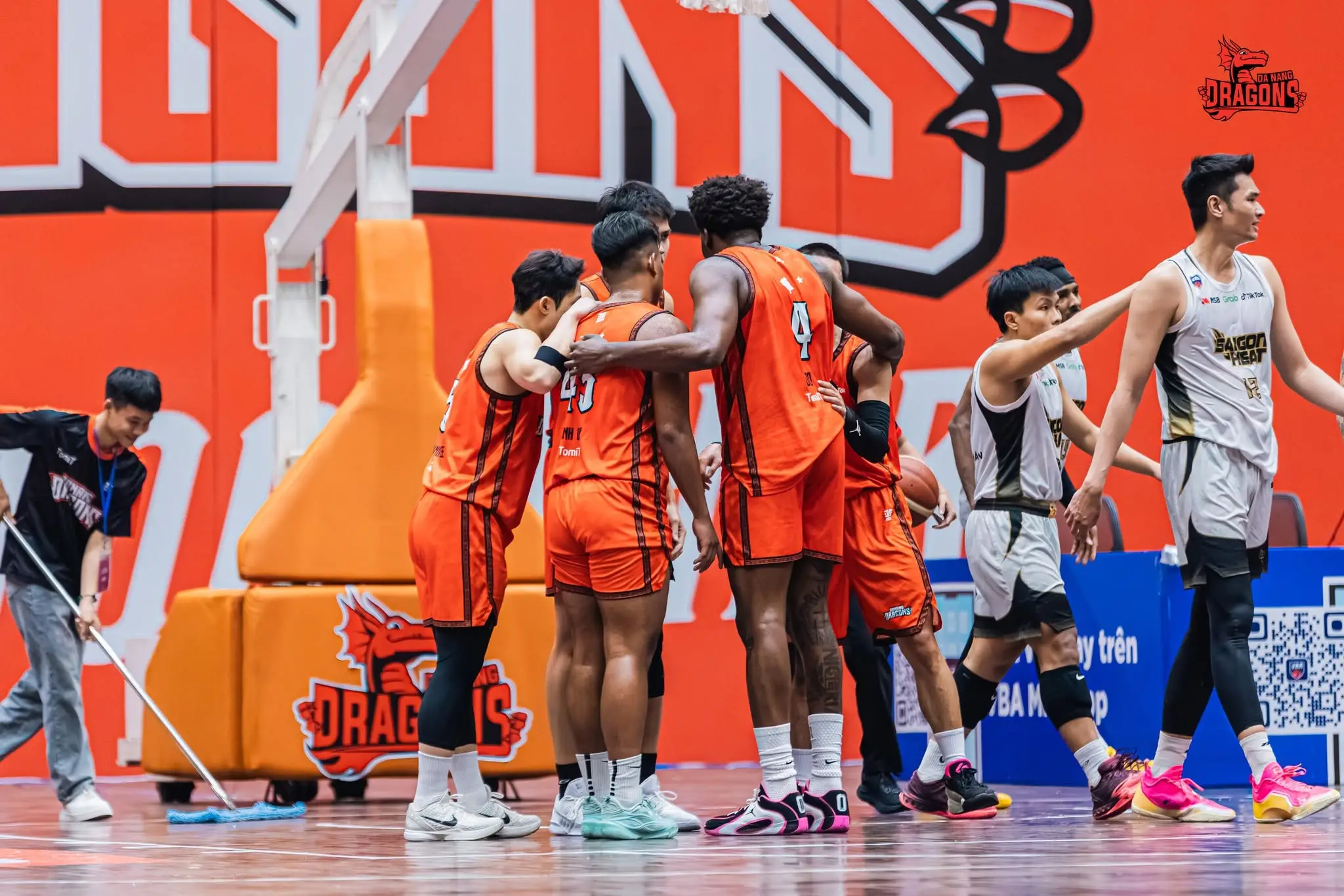 VBA 2026: Danang Dragons thu về nhiều giá trị sau cuộc đối đầu với Saigon Heat